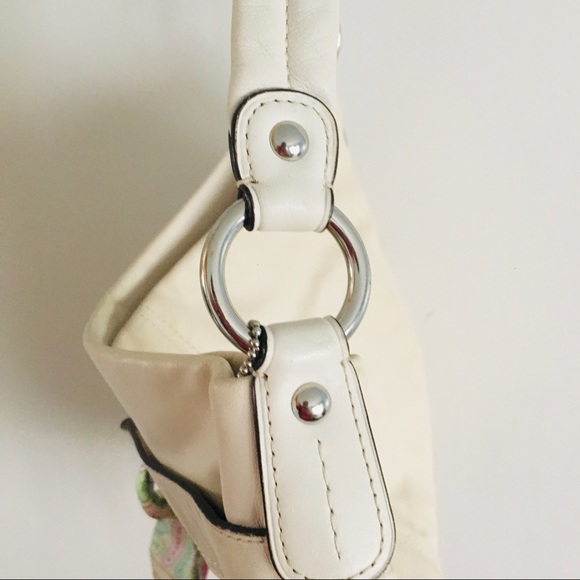 Coach Ivory leather Hobo bag - Picture 3 of 14